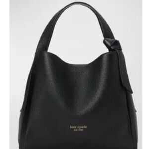Kate Spade Knott Pebbled Leather Medium Crossbody Hobo Bag